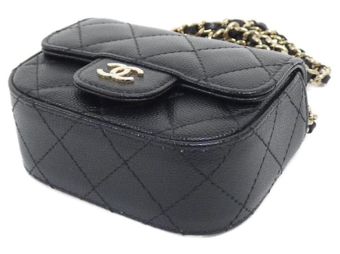 Borsa Chanel Timeless Classic AP2475 Nero - vista 3