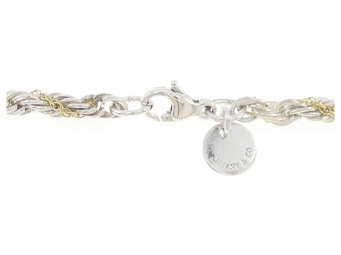 Collana Tiffany & Co. in argento 925 e oro giallo 18K - vista 4