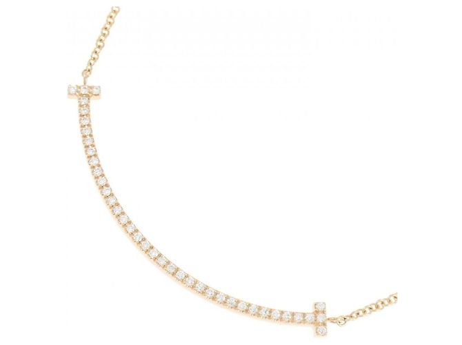 Tiffany & Co Collana piccola Tiffany T Smile in oro rosa - vista 3