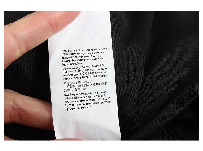 Frankie Morello Kleid schwarz-weiß gemustert - vista 12