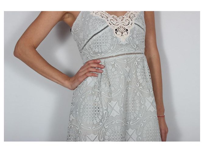 Paul & Joe Sister Spitzenkleid Grau - Ansicht 3