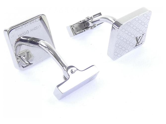 Gemelli Louis Vuitton Champs-Élysées M65043 Argento - vista 3