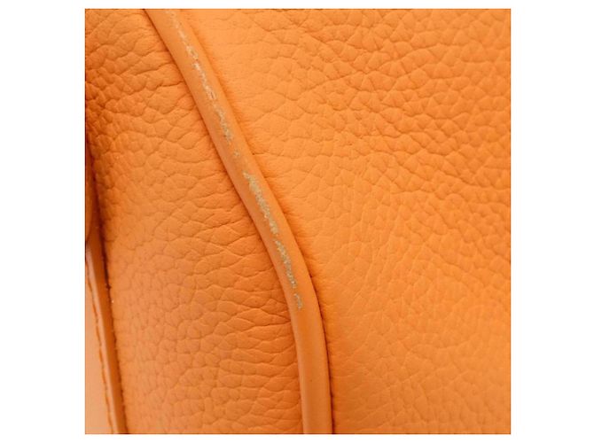 Louis Vuitton LV Aerogram Keepall XS M81004 Borsa Boston Arancione - vista 4