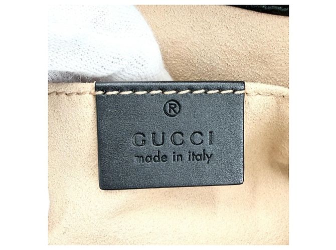 Padlock Borsa a spalla in pelle nera da donna Gucci Nero - vista 5