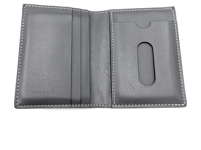 Goyard Gray Card Case Brown - view 4