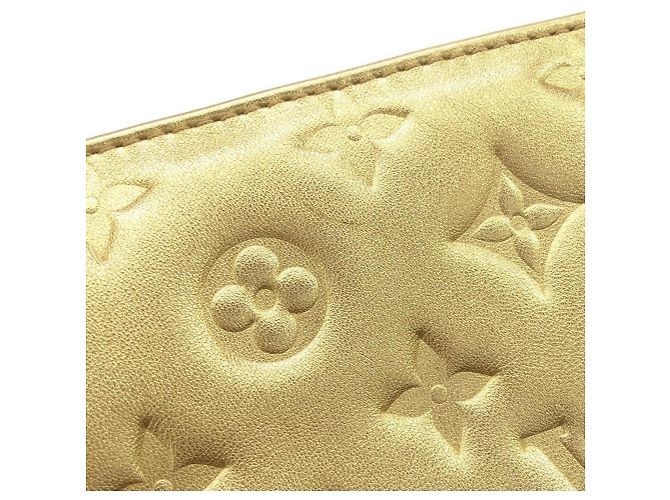 Borsa a Spalla Louis Vuitton Coussin PM M59278 D'oro - vista 4
