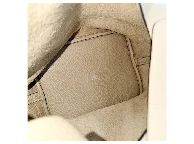 Hermès Borsa Hermes Picotin Lock MM Beige - vista 4