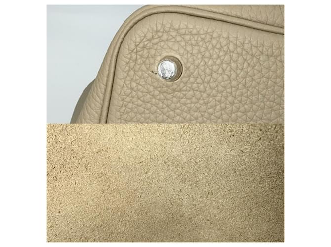 Hermès Borsa Hermes Picotin Lock MM Beige - vista 6