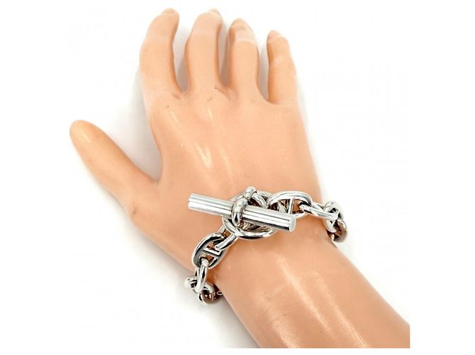 Bracciale Chaine d'Ancre MM di Hermès Argento - vista 2