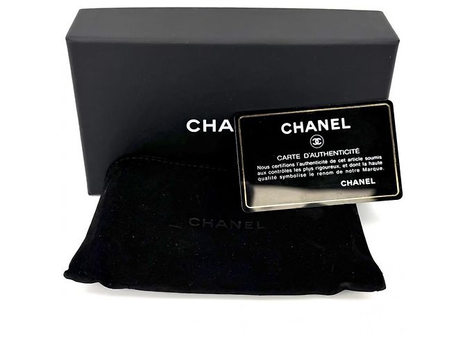 Chanel Metallic Pink Leather Card Case - view 8
