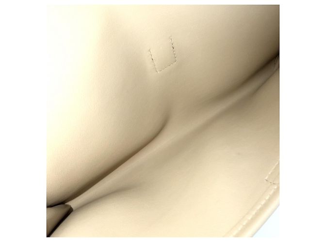Hermès Clutch Hermes Jige Elan 29 Beige - vista 4