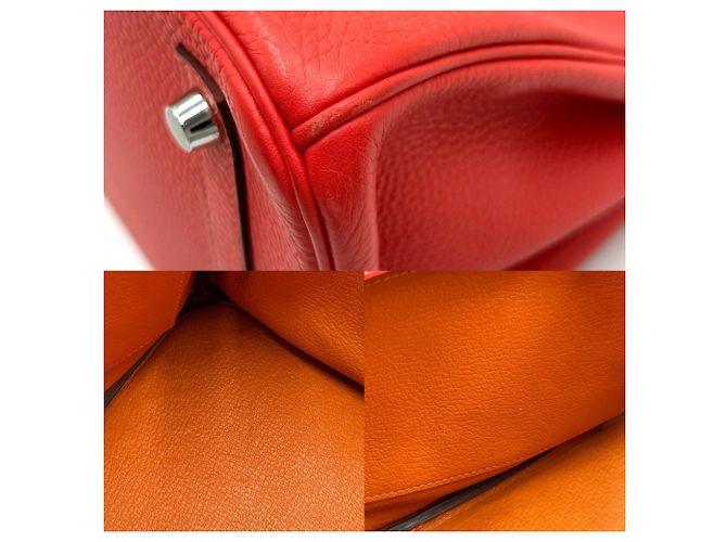 Hermès Hermes Birkin 30 Handtasche Pink - Ansicht 7