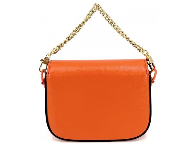 Borsa a tracolla Mini Horsebit 1955 da donna Gucci Arancione - vista 2