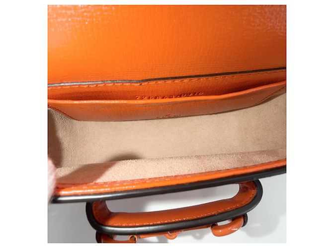 Borsa a tracolla Mini Horsebit 1955 da donna Gucci Arancione - vista 4