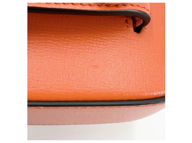 Borsa a tracolla Mini Horsebit 1955 da donna Gucci Arancione - vista 6