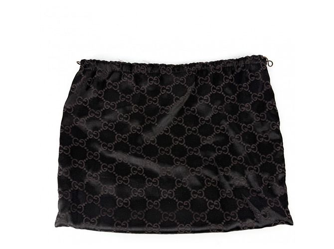 Borsa a mano Gucci Marrone GG Supreme in pelle - vista 11