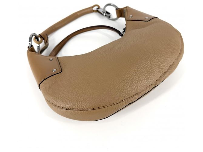 Borsa a mano Gucci Marrone GG Supreme in pelle - vista 3
