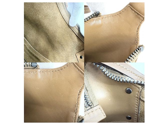 Borsa a mano Gucci Marrone GG Supreme in pelle - vista 6
