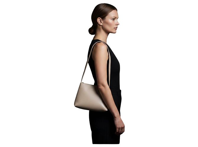 Autre Marque Lancaster Paris Borsa a tracolla in pelle Beige - vista 2