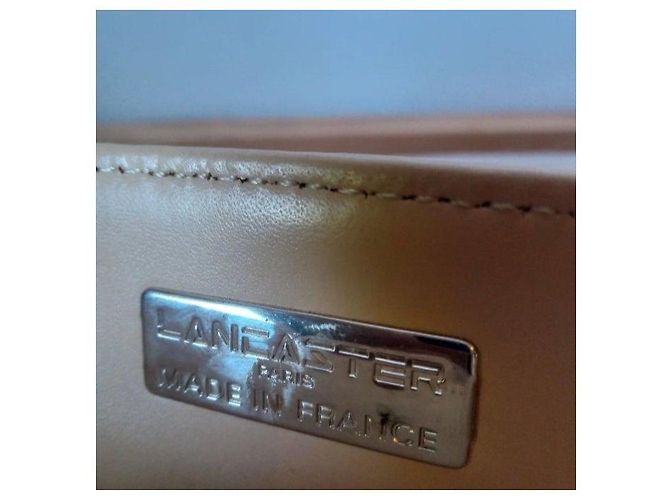 Autre Marque Lancaster Paris Borsa a tracolla in pelle Beige - vista 5