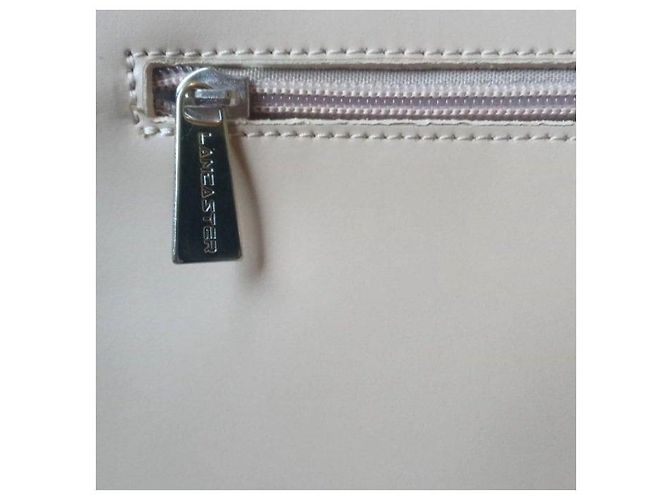 Autre Marque Lancaster Paris Borsa a tracolla in pelle Beige - vista 7