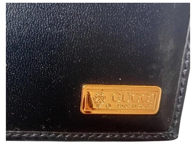 Cartera Gucci GG Supreme Monogram Negro Beige - vista 3