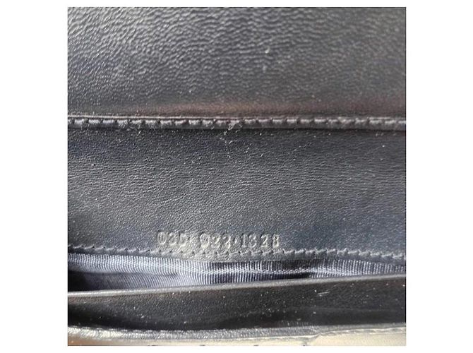 Cartera Gucci GG Supreme Monogram Negro Beige - vista 7