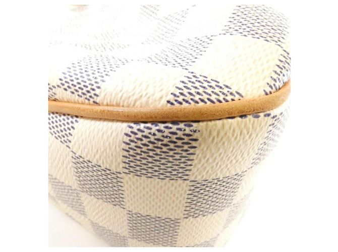 Borsa a Spalla Louis Vuitton Damier Azur Siracusa PM Blu - vista 3