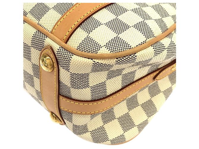 Borsa a Spalla Louis Vuitton Damier Azur Streza PM Blu - vista 3