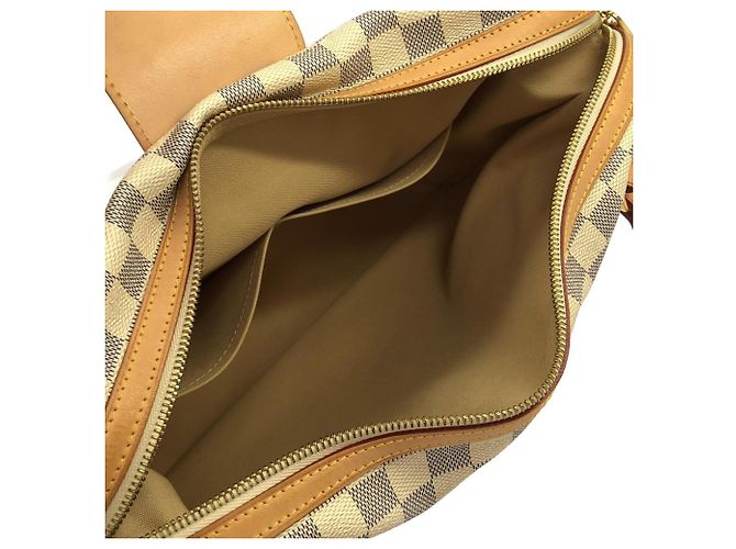 Borsa a Spalla Louis Vuitton Damier Azur Streza PM Blu - vista 7