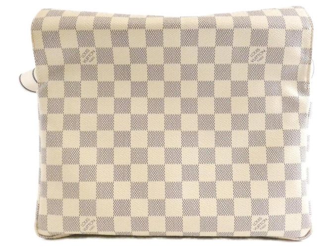 Borsa a tracolla Louis Vuitton Damier Azur Naviglio Blu - vista 2