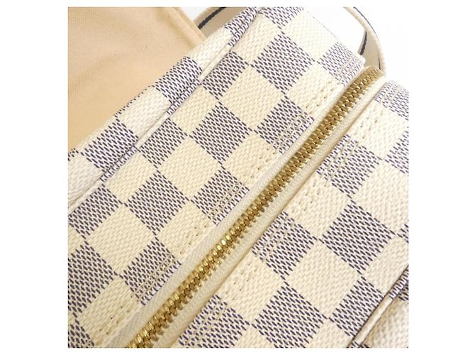 Borsa a tracolla Louis Vuitton Damier Azur Naviglio Blu - vista 6