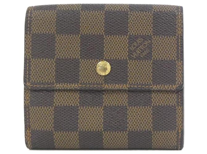 Louis Vuitton Damier Portefeuille Elise Wallet Damier ebene - vista 2