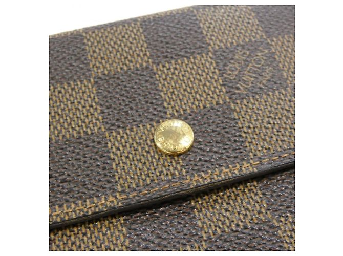 Louis Vuitton Damier Portefeuille Elise Wallet Damier ebene - vista 5