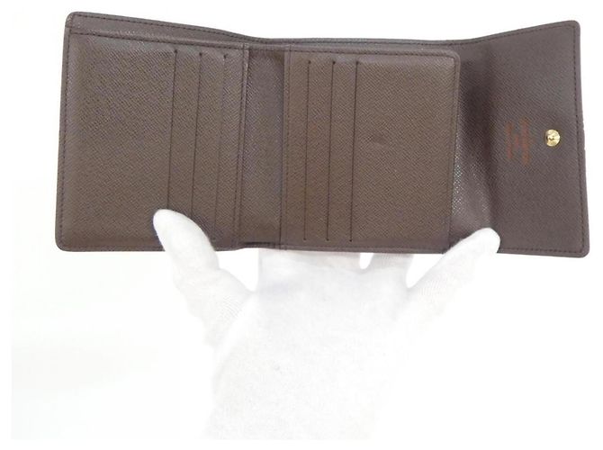 Louis Vuitton Damier Portefeuille Elise Wallet Damier ebene - vista 7