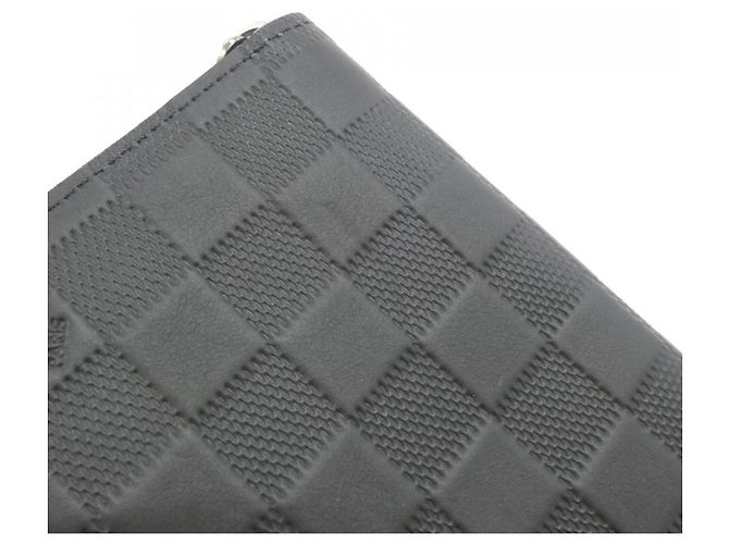 Louis Vuitton Damier Infini Zippy Wallet Black - view 4