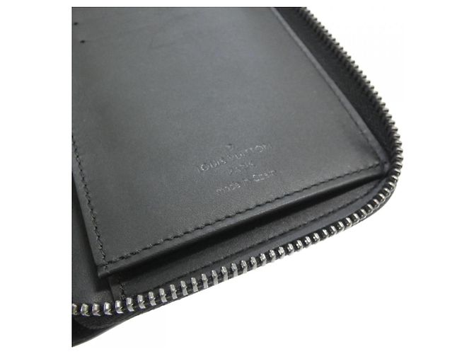 Louis Vuitton Damier Infini Zippy Wallet Black - view 7