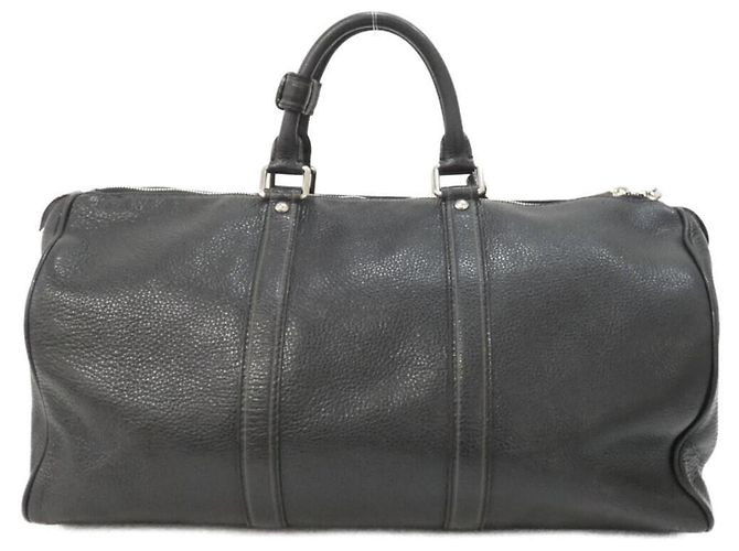 Louis Vuitton Tobago Keepall 50cm Borsa Boston Nero - vista 2