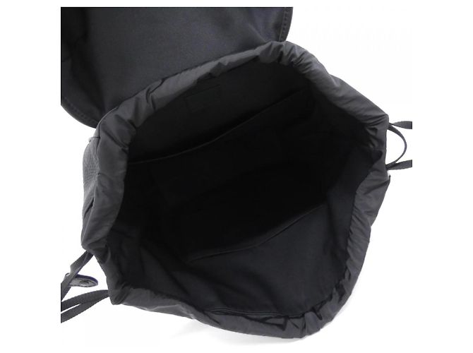 Zaino Louis Vuitton Taurillon Monogram Montsouris Nero - vista 8