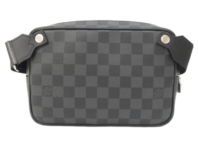 Borsa a tracolla Louis Vuitton Damier Graphite Scott Damier ebene - vista 2
