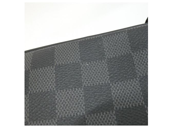 Borsa a tracolla Louis Vuitton Damier Graphite Scott Damier ebene - vista 4