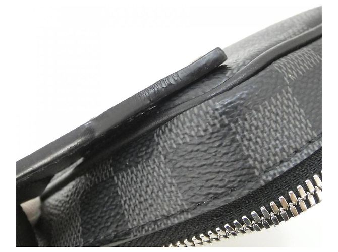 Borsa a tracolla Louis Vuitton Damier Graphite Scott Damier ebene - vista 5