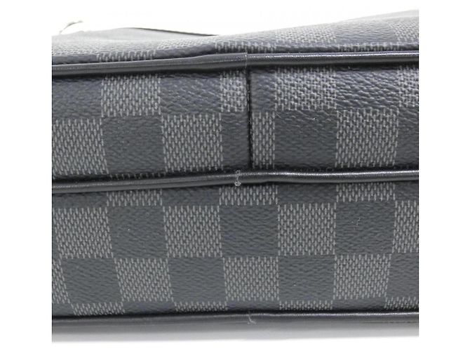 Borsa a tracolla Louis Vuitton Damier Graphite Trocadero Messenger PM N40087 Damier ebene - vista 3