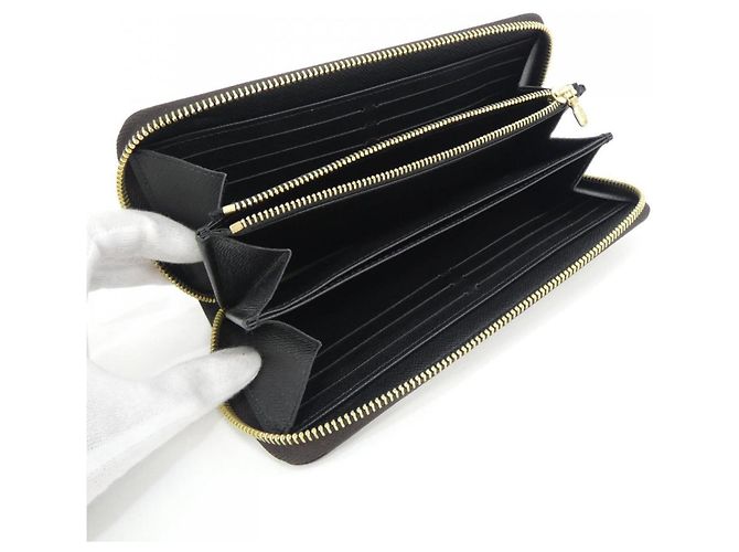Louis Vuitton Monogram Giant Zippy Wallet Braun - Ansicht 5