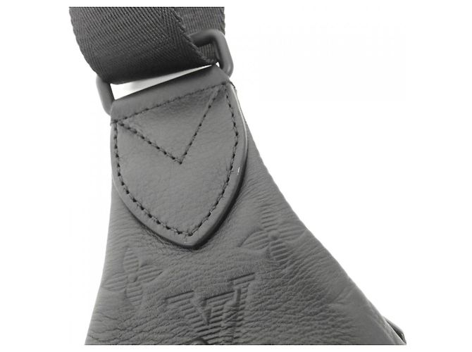 Borsa a tracolla Louis Vuitton Monogram Shadow Duo Sling Bag Nero - vista 6