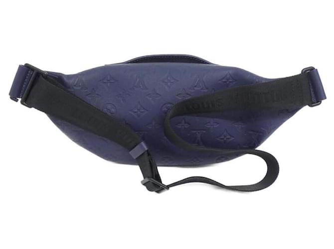 Bumbag Borsa a tracolla Rush Monogram Shadow Louis Vuitton Blu Blu navy - vista 2