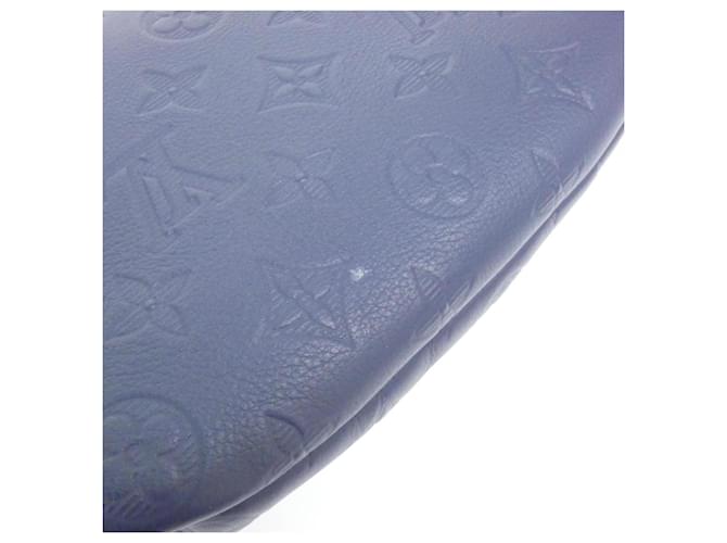 Bumbag Borsa a tracolla Rush Monogram Shadow Louis Vuitton Blu Blu navy - vista 4
