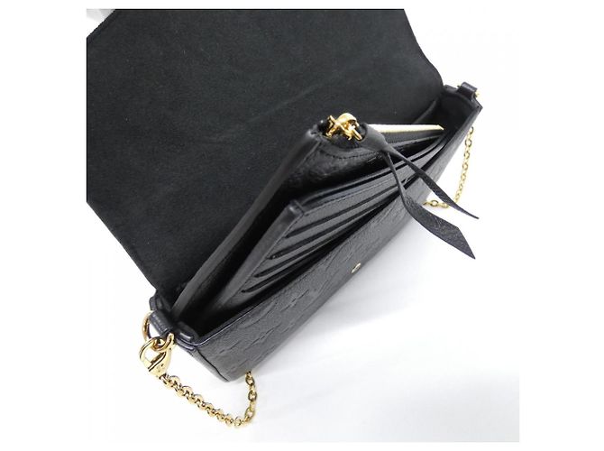 Louis Vuitton Monogram Empreinte Pochette Felicie Schwarz - Ansicht 7