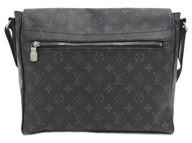 Louis Vuitton Monogram Eclipse District MM Schultertasche Schwarz Monogramm - Ansicht 2