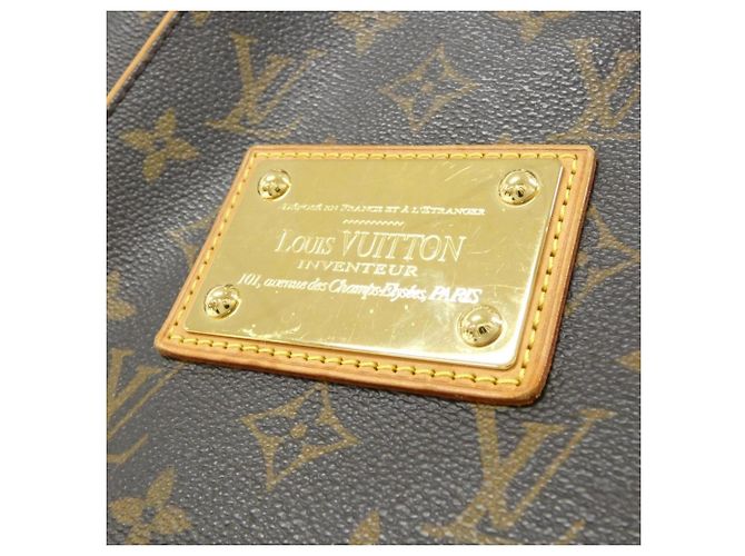 Borsa a Spalla Louis Vuitton Monogram Galliera PM Marrone - vista 4